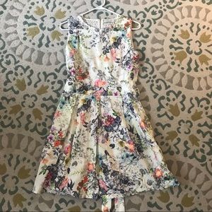 Vintage Style Floral Dress